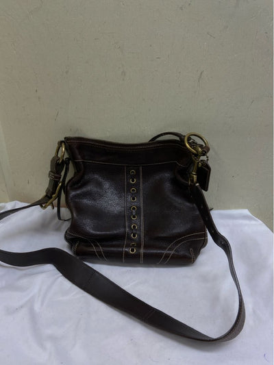 Coach 10399 Chelsea Crossbody Brown Leather Purse Bag