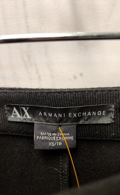 Armani Exchange Women's Size XS Black & Blue Skirt