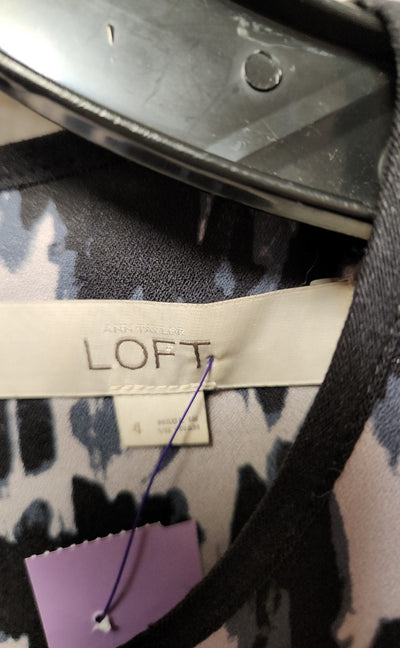 Loft Women's Size 4 Gray Dress