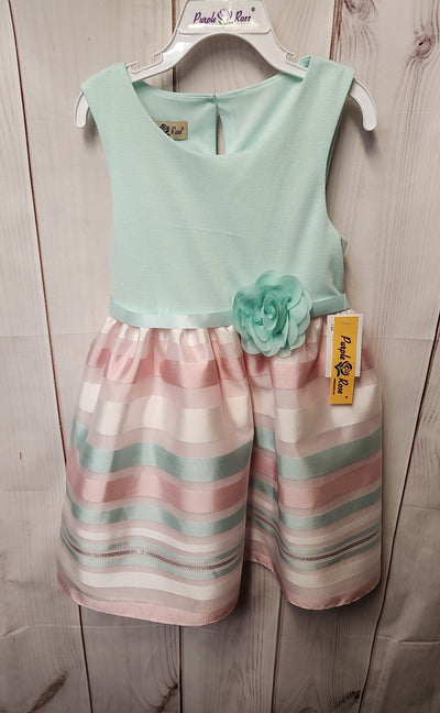 NWT Purple Rose Girl's Size 6 Mint Dress