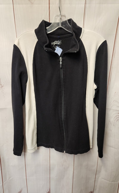 Style & Co Women's Size XL Black & White Active Top