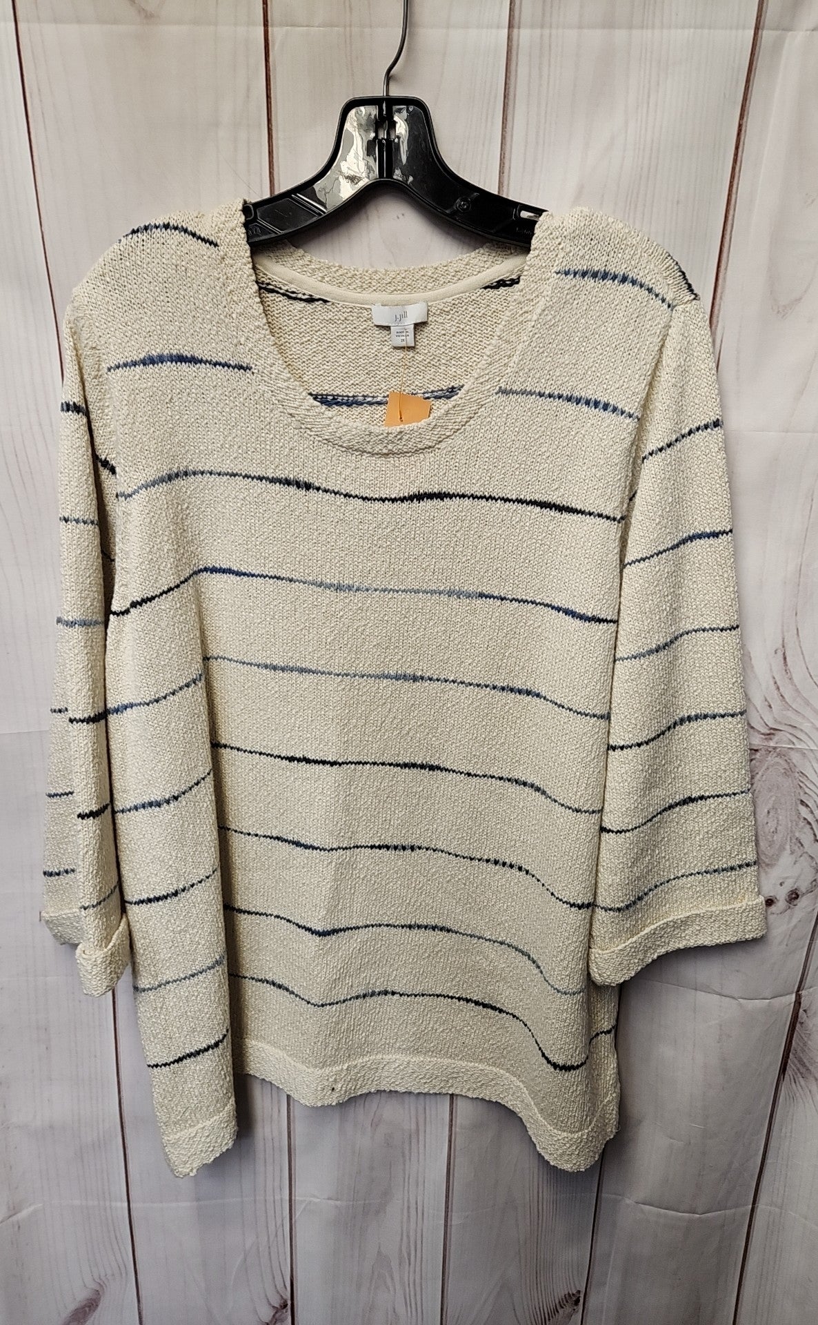 J Jill Women's Size 2X Beige Sweater