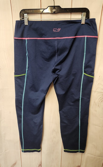 Vineyard Vines Women's Size L Navy Leggings
