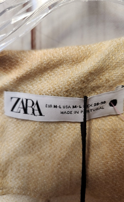 NWT Zara Women's Size M/L Beige Kimono Robe