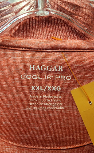 Haggar Men's Size XXL Red Shirt