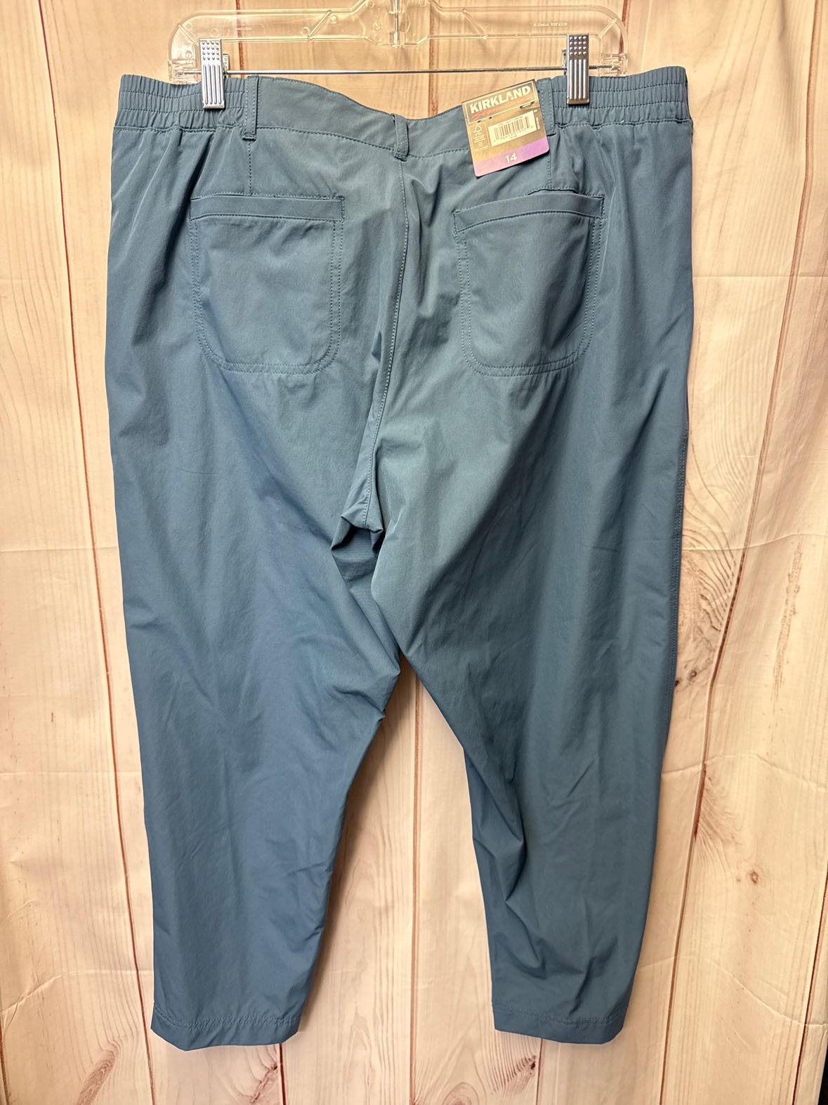 NWT Kirkland Women's Size 14 Blue Pants