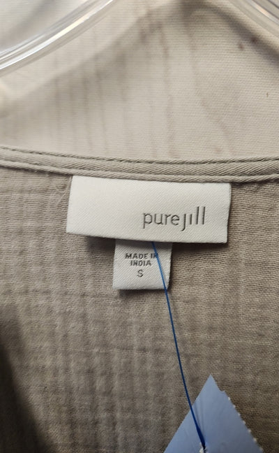 Pure Jill Women's Size S Gray Long Sleeve Top