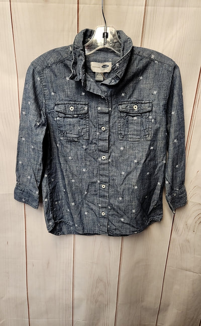 Old Navy Girl's Size 6/7 Blue Shirt