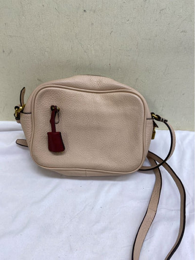 J Crew Tan Purse Bag w/ Lock & Key