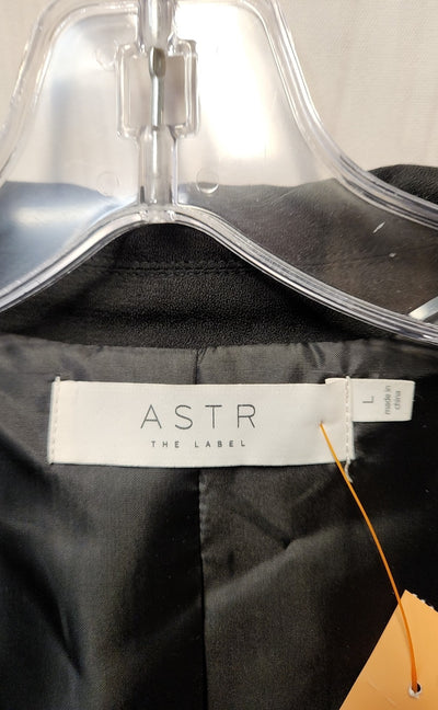 NWT Astr the Label Women's Size L Black Jacket