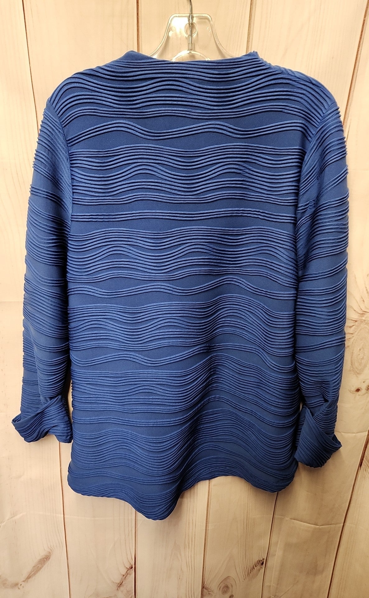 IC Connie K Women's Size S Blue Cardigan