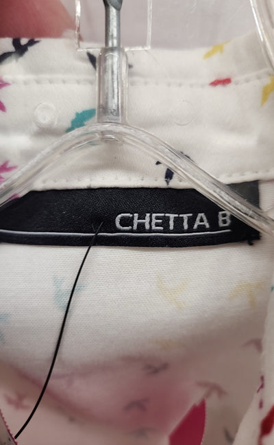 Chetta B Women's Size 4 White Dress
