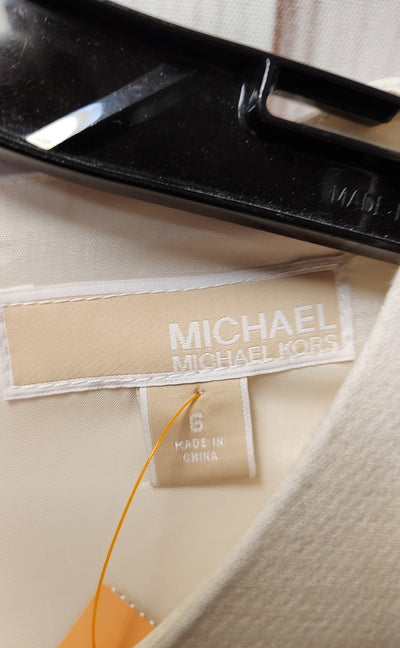 Michael Kors Women's Size 6 White Dress