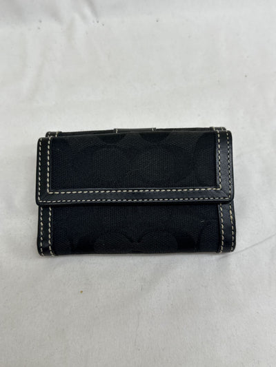 Coach Black Wallet