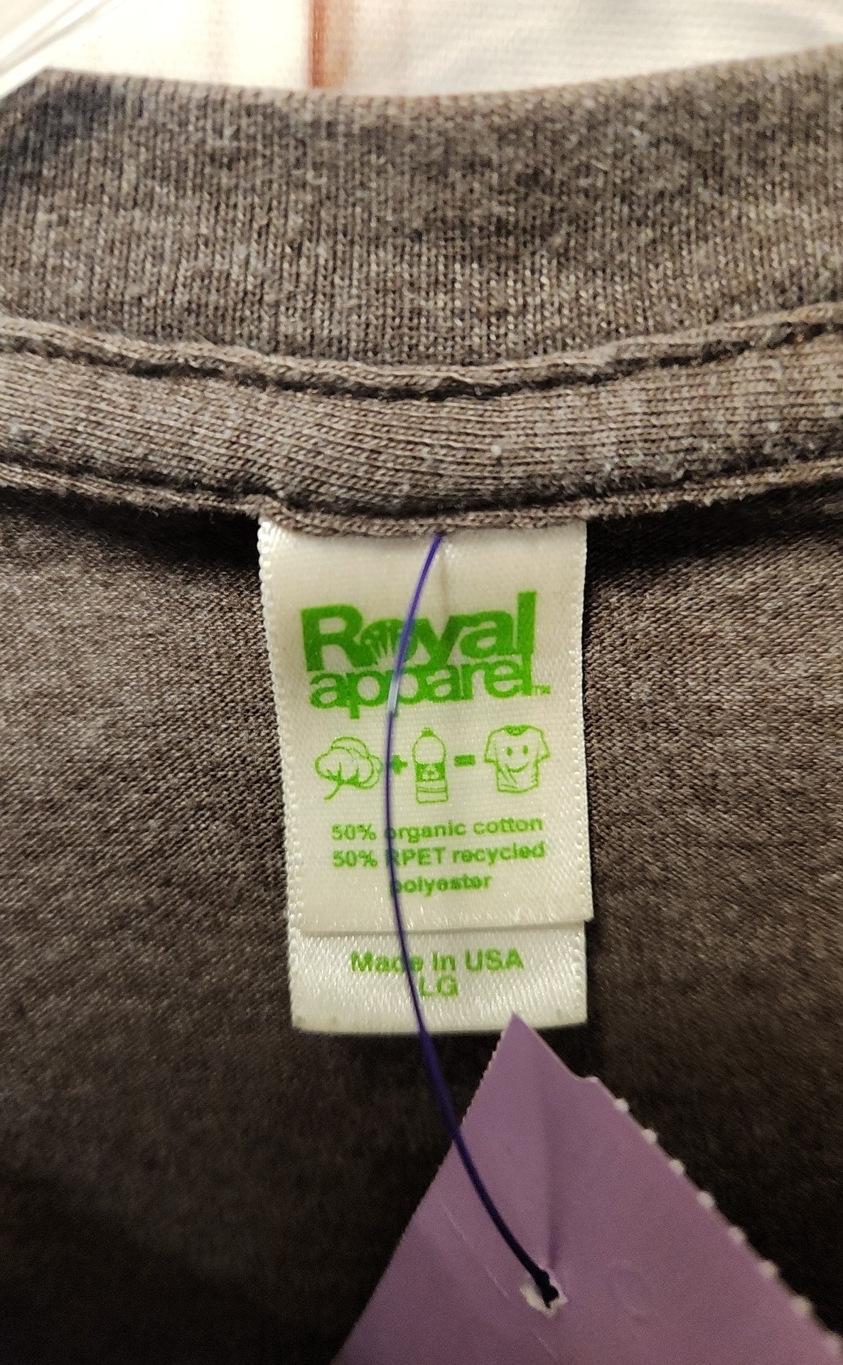 Royal Men's Size L Brown Shirt