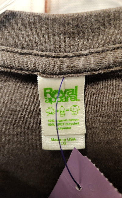Royal Men's Size L Brown Shirt