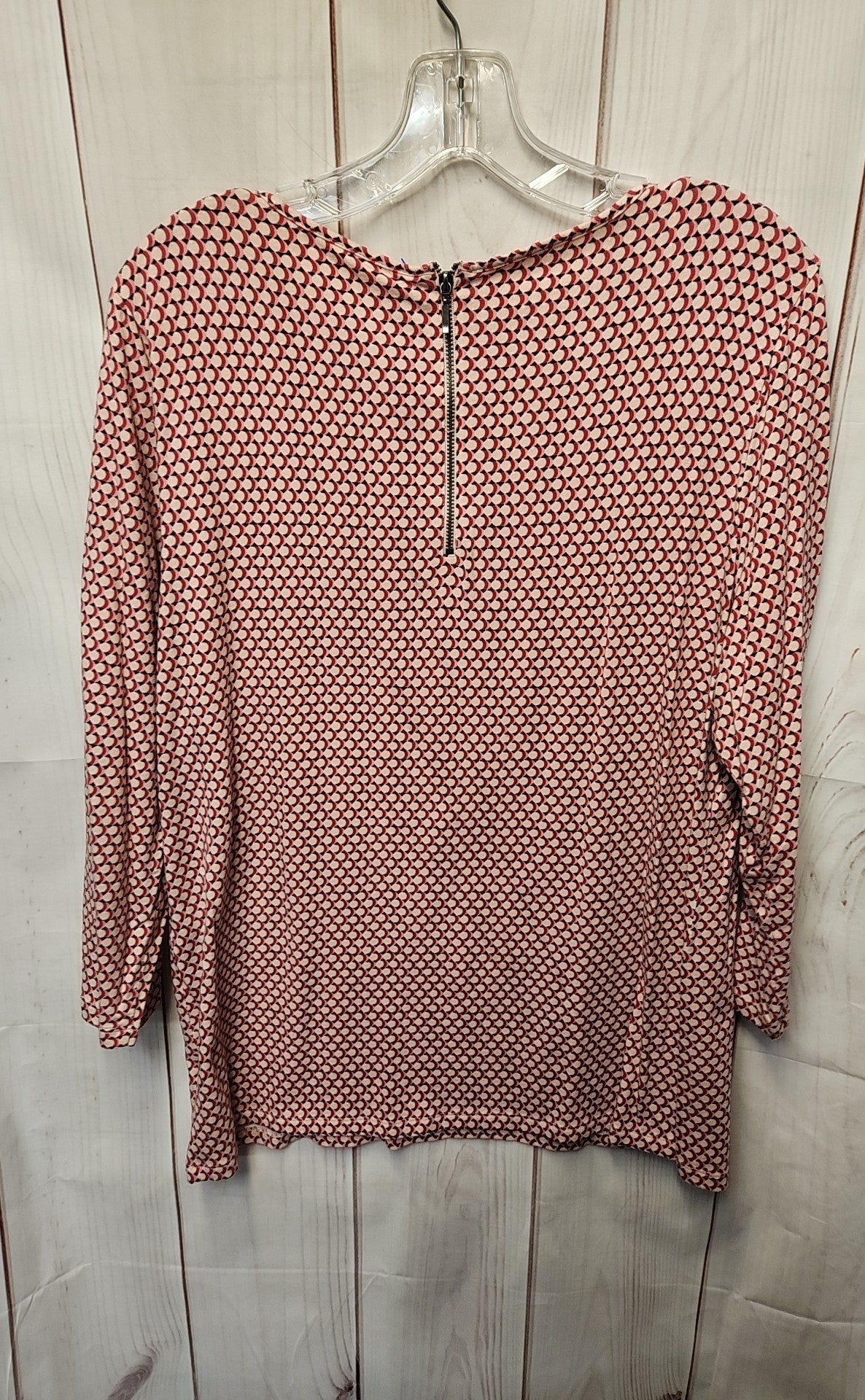Talbots Women's Size L Pink 3/4 Sleeve Top