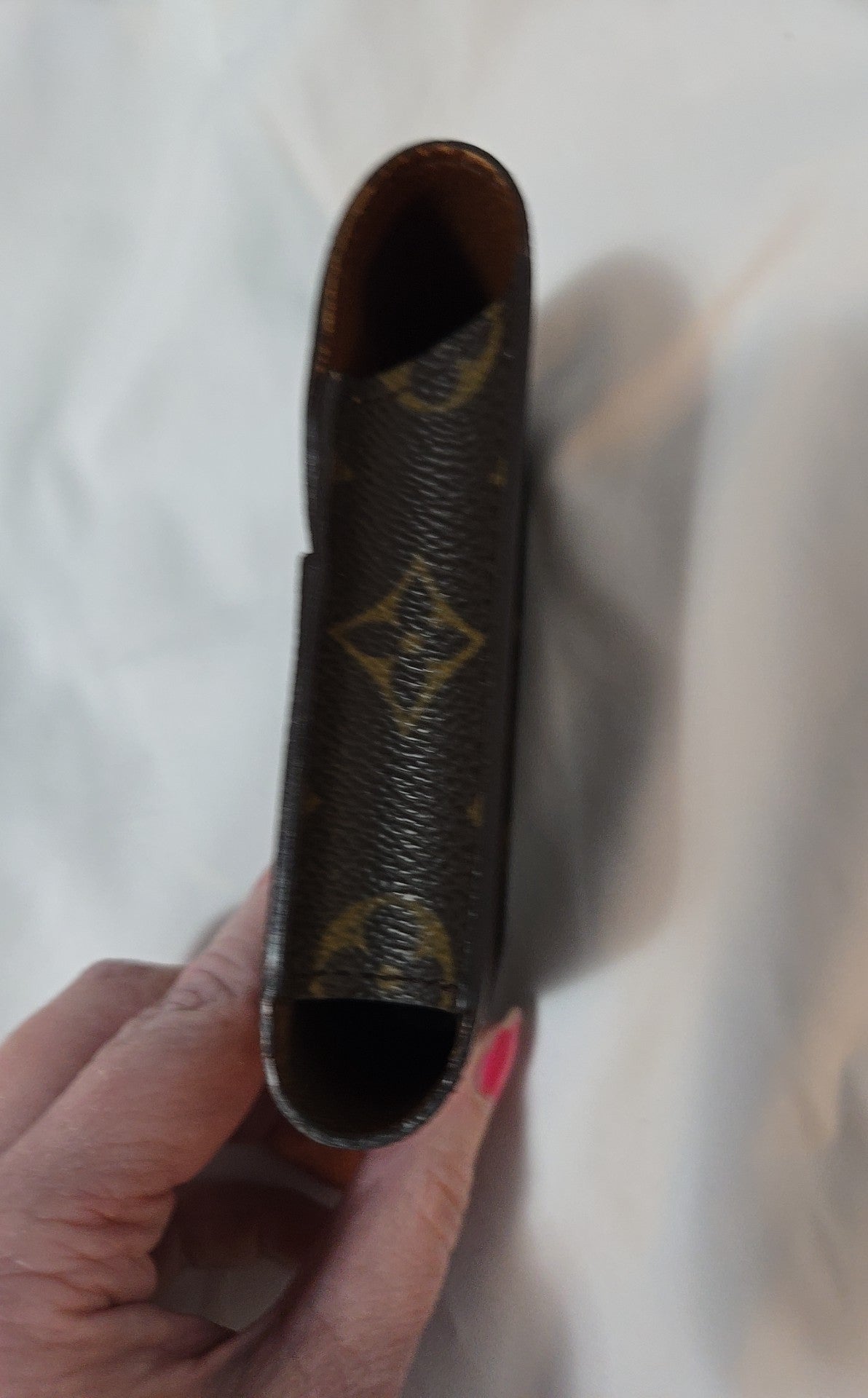 Louis Vuitton Vintage Monogram Brown Cigarette Pouch