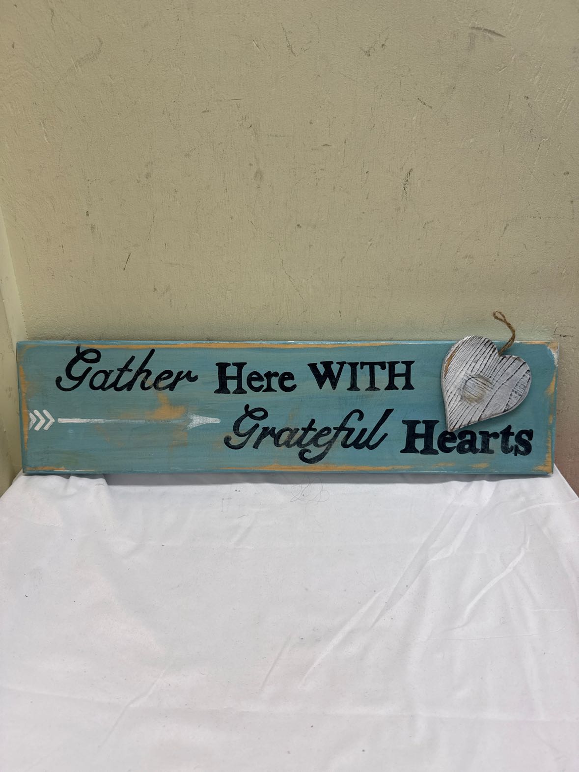 Gather Here Sign