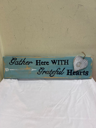 Gather Here Sign