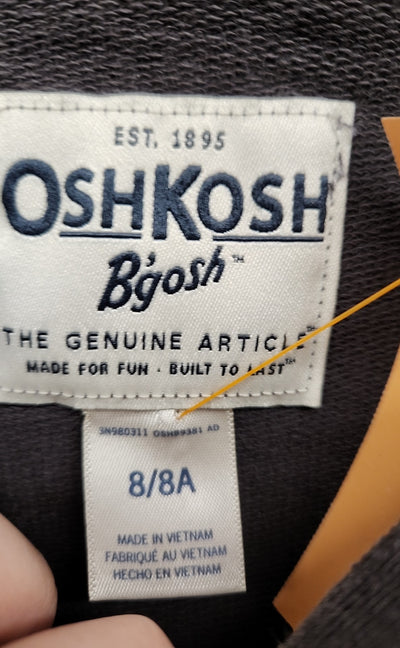 Osh Kosh Girl's Size 8 Gray Sweatshirt