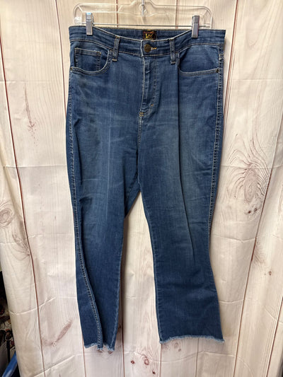 Lee Women's Size 31 (11-12) Blue Jeans