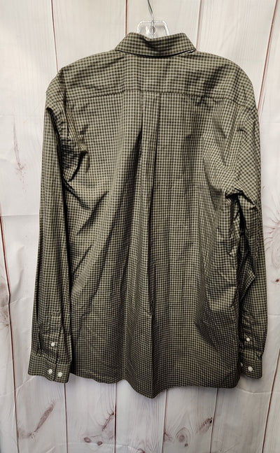Eddie Bauer Men's Size L Green Shirt