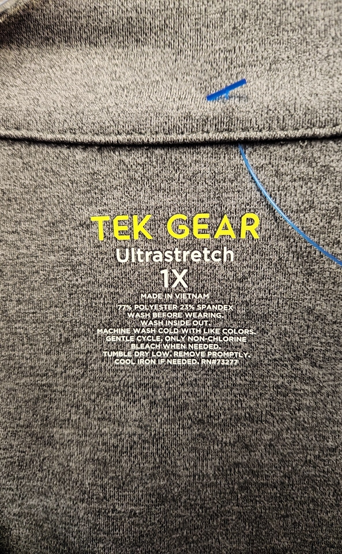 NWT Tek Gear Women's Size 1X Gray Active Jacket