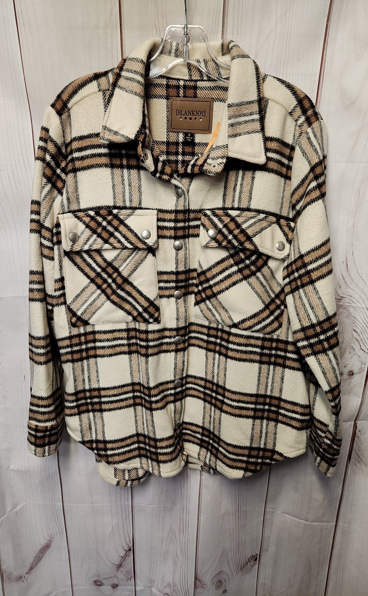 Blank NYC Women's Size S Beige Jacket