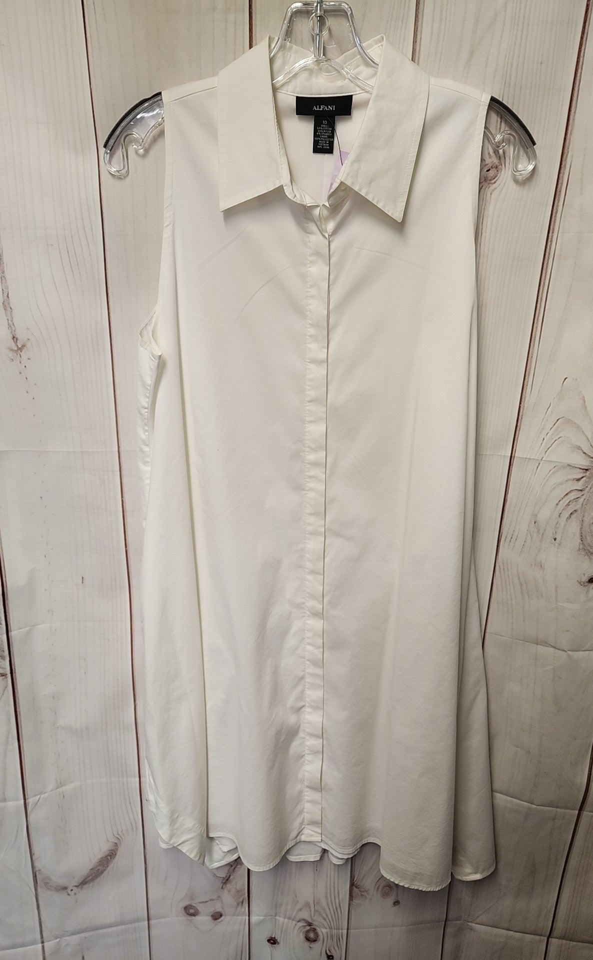 Alfani Women's Size 10 White Dress