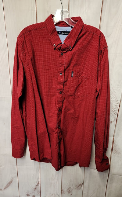 Ben Sherman Men's Size XXL Red Shirt