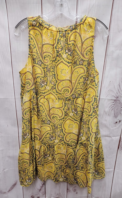 Loft Women's Size M Yellow Dress