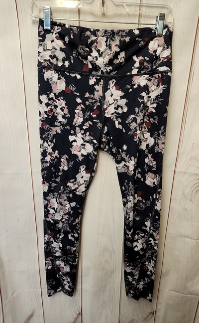 Athleta Women's Size S Navy Floral Leggings