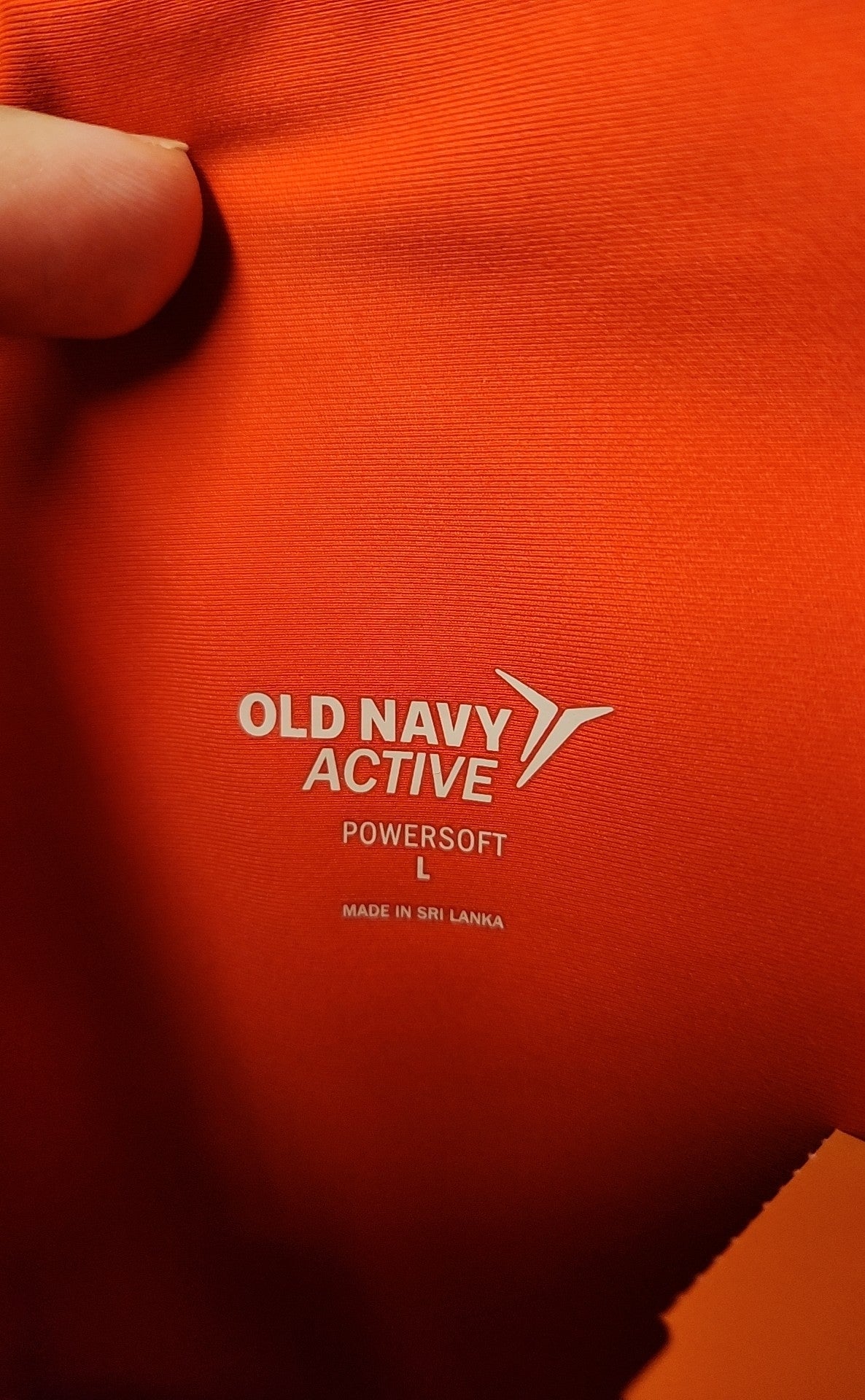 Old Navy Women's Size L Red Leggings