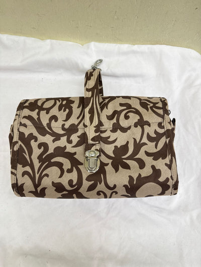 Tan Cosmetic Bag
