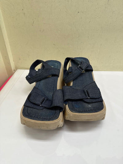 Soda Women's Size 9 Blue Sandals