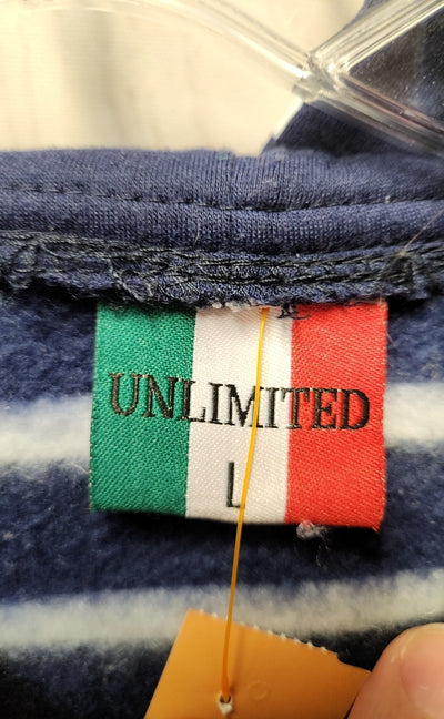 Unlimited Women's Size L Navy Hoodie