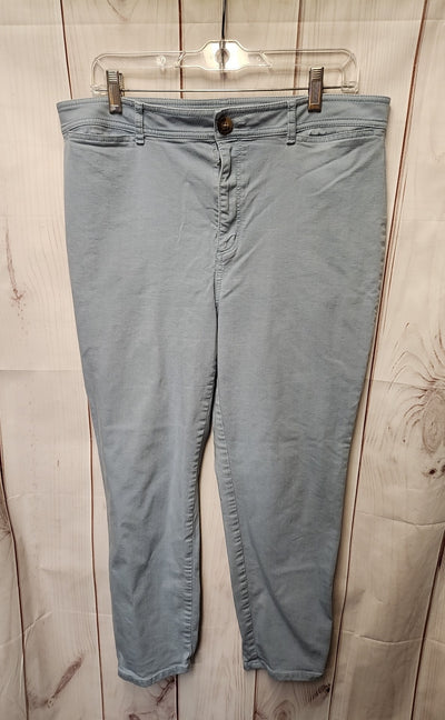 Loft Women's Size 32 (13-14) Light Blue Jeans Curvy