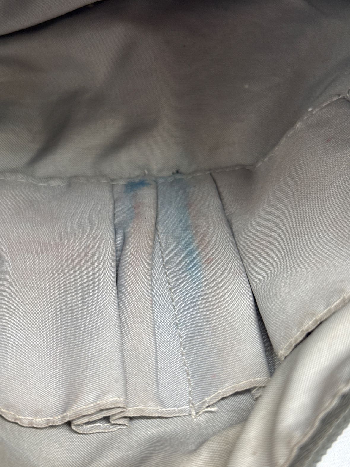 Baggallini Gray Purse Bag AS IS - stains inside