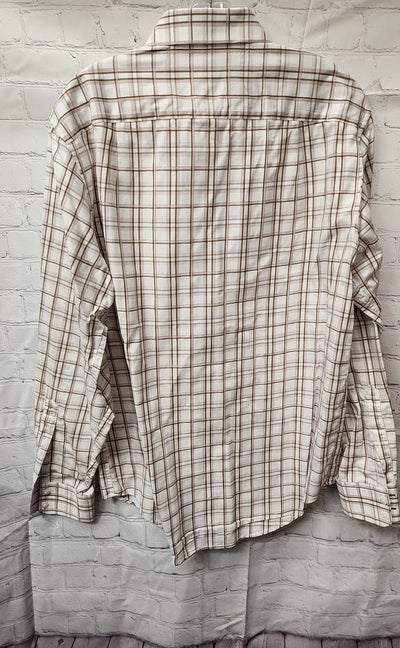 Black Brown Men's Size M Purple Shirt