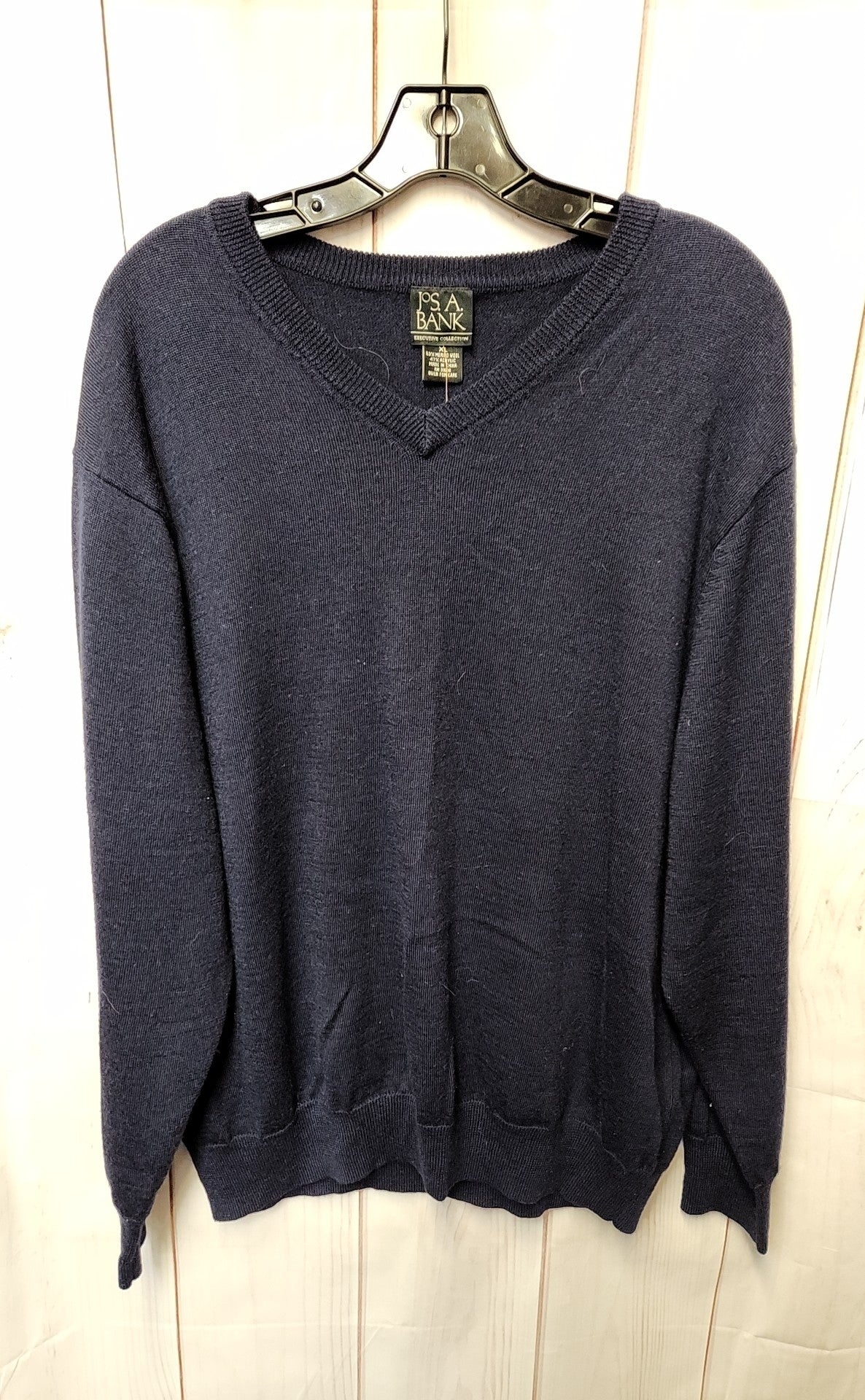Jos A Bank Men's Size XL Navy Sweater