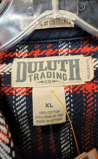 NWT Duluth Men's Size XL Navy Shirt