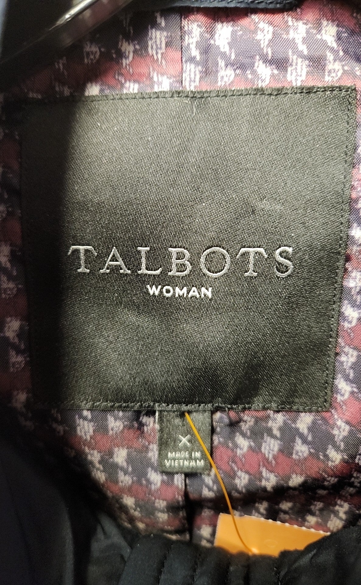 Talbots Women's Size XL Navy Jacket