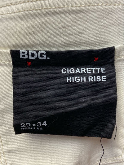 Bdg Men's Size 29x34 White Jeans