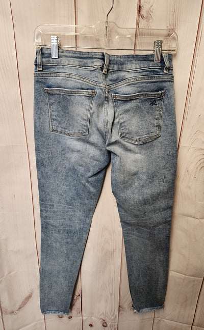 DL 1961 Women's Size 26 (1-2) Blue Jeans Margaux Instasculpt Ankle Skinny