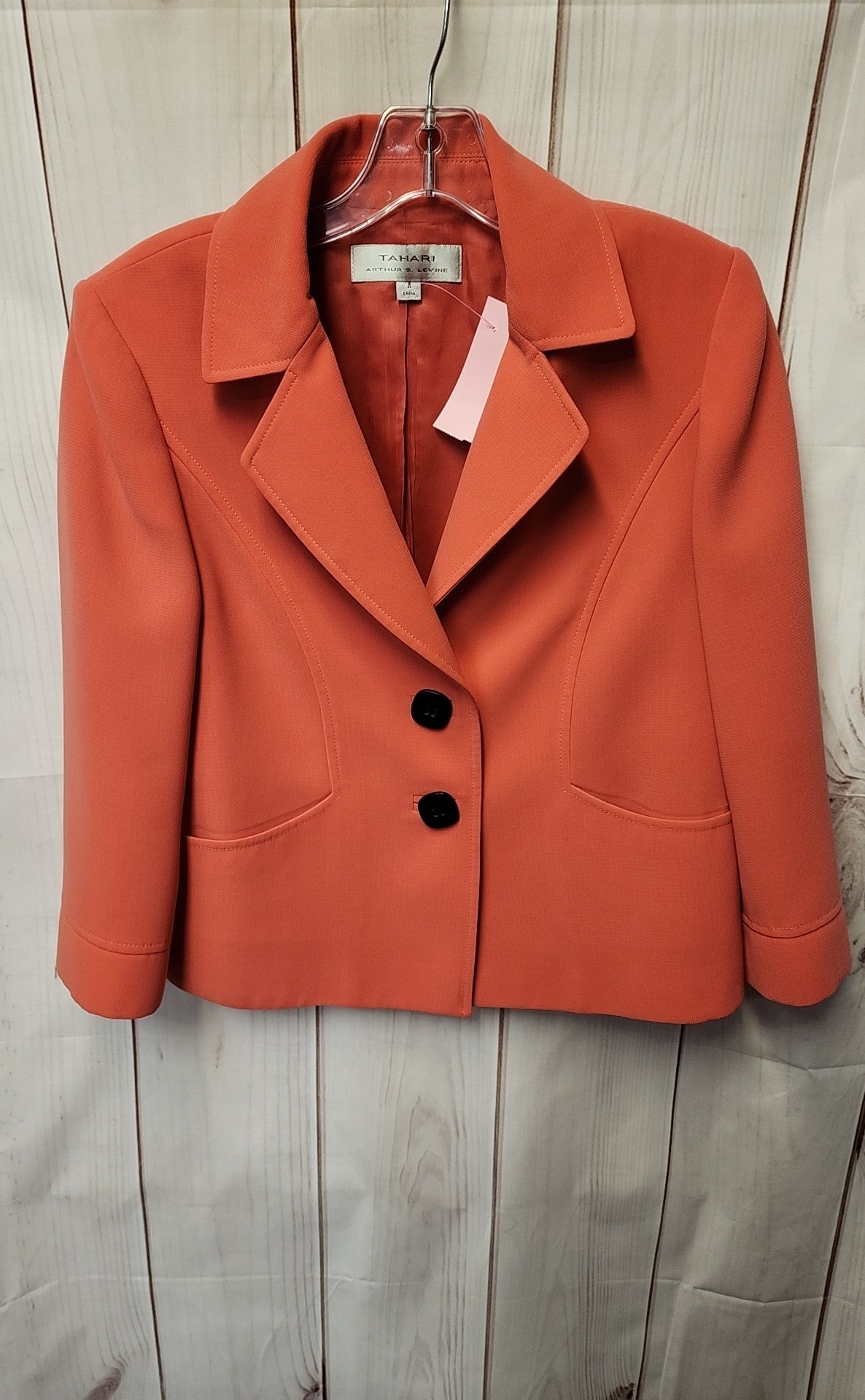 Tahari Women's Size 4 Coral Blazer