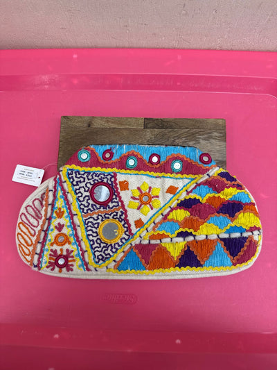 NWT Fabulous MJ Multi-Color Clutch