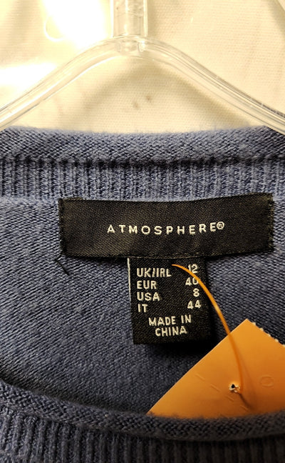 Atmosphere Women's Size 8 Blue Sweater