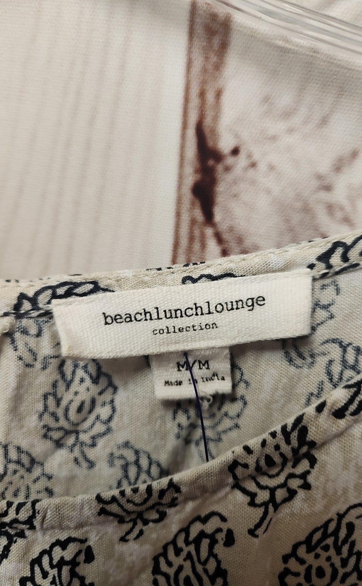 Beach Lunch Lounge Women's Size M White Dress
