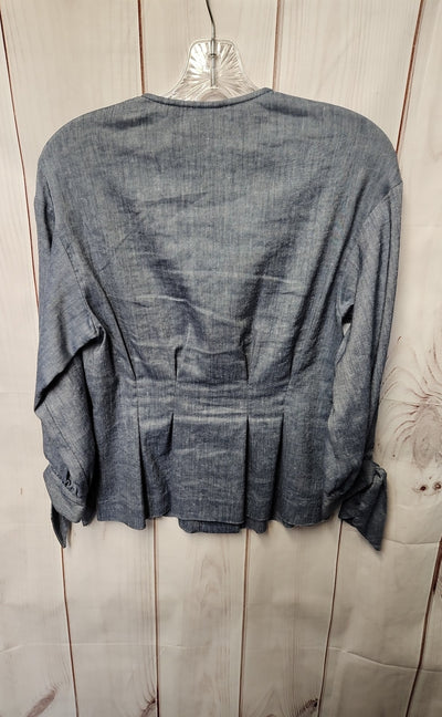 Nic & Zoe Women's Size XS Blue Jacket